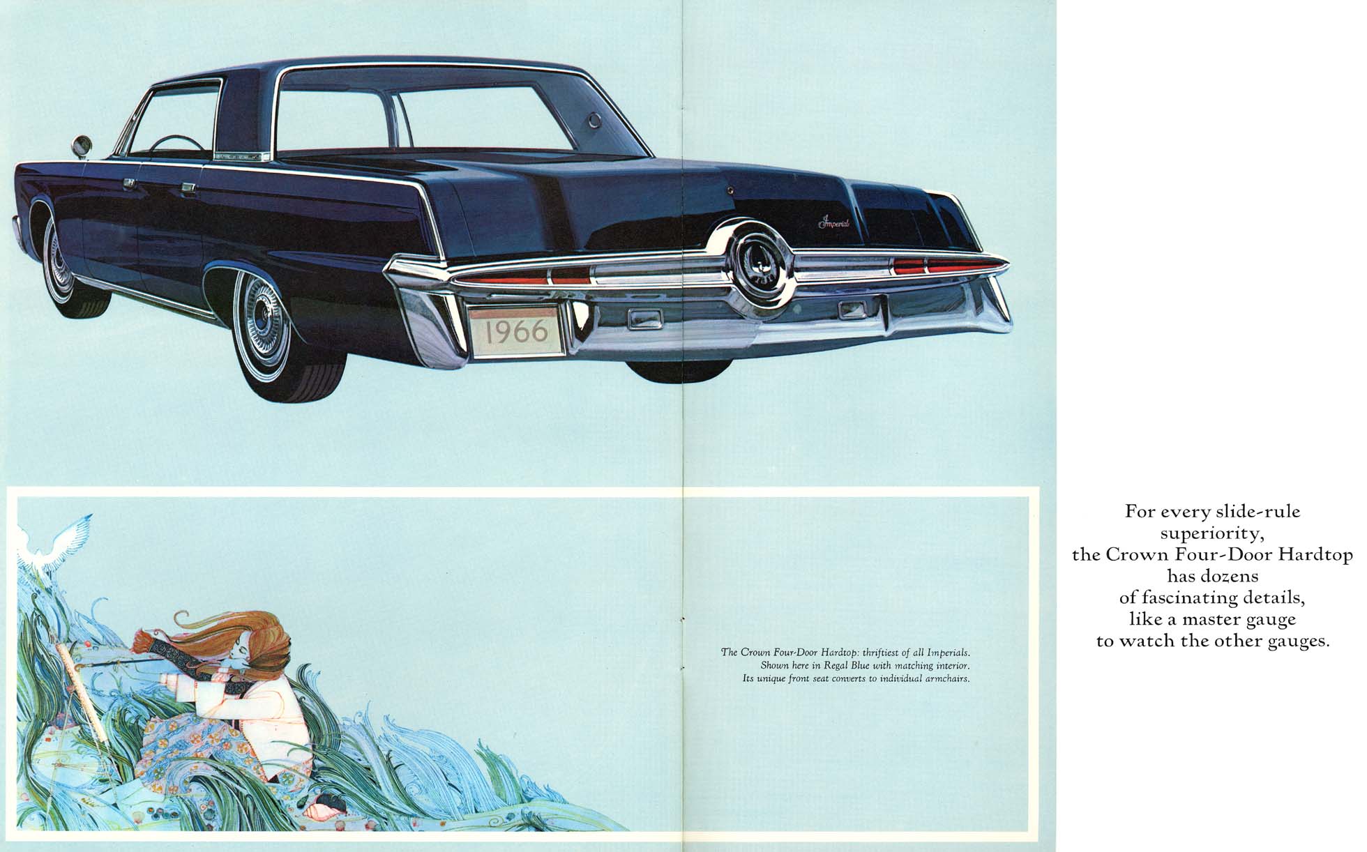 1966 Chrysler Imperial Brochure Page 2